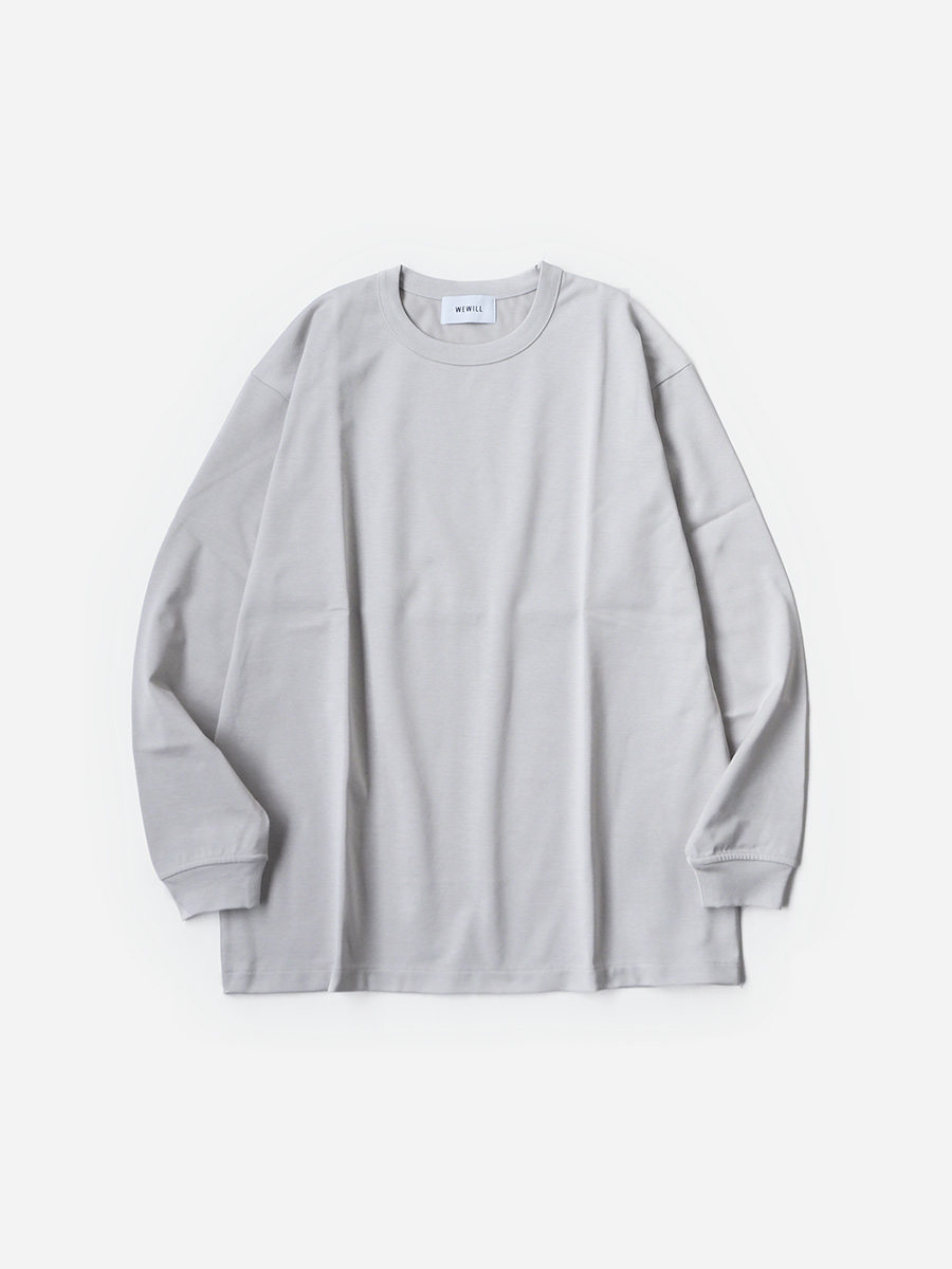 WEWILL_CUFF LS T-SHIRT (6) ウィーウィル ロンT