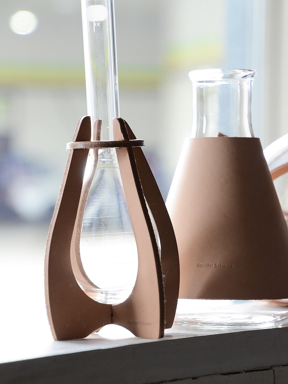 Hender Scheme エンダースキーマ "science vase" Kjeldahl flask long/100ml 化瓶・花瓶 / ケルダールフラスコ ロング 100ml