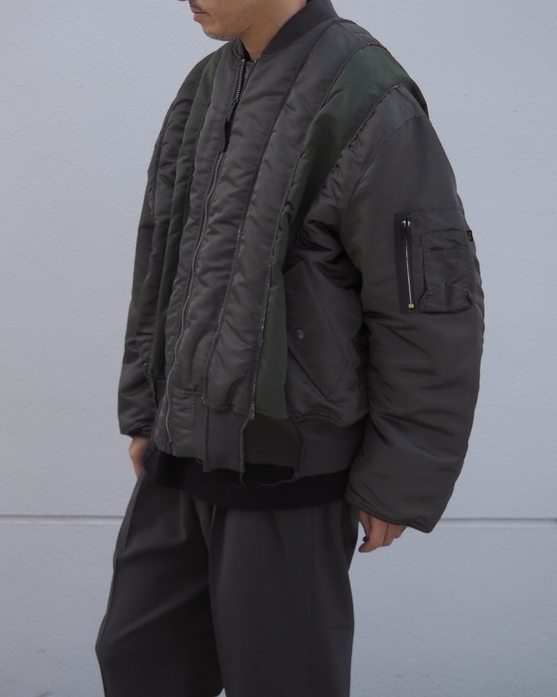 KURO × ALPHA リメイクMA-1 入荷しました。 | CIENTO BLOG