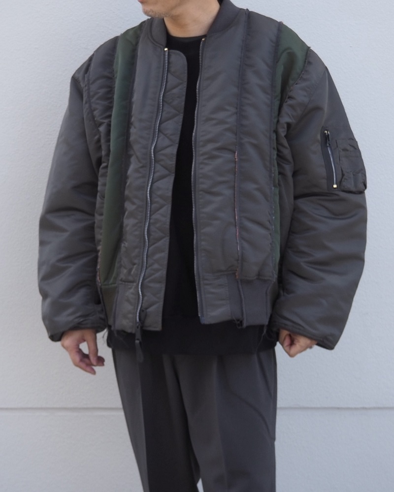 KURO × ALPHA リメイクMA-1 入荷しました。 | CIENTO BLOG