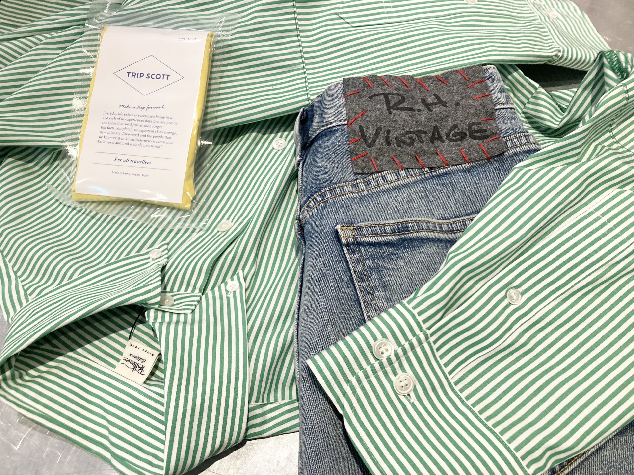 Ron Herman】R.H. Vintage “High Waist Stretch Denim Pants” | CIENTO  