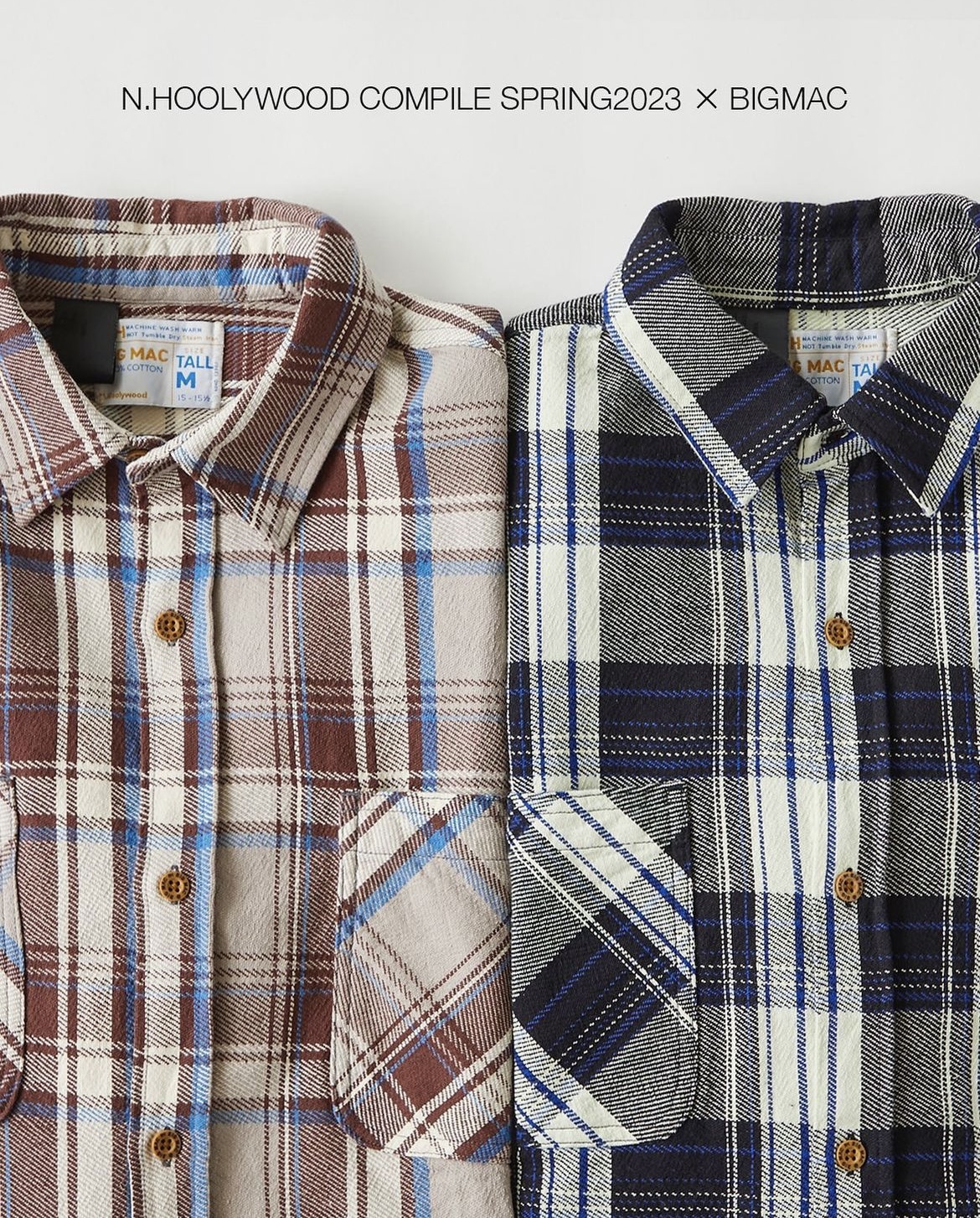 【N.HOOLYWOOD】- BIC MAC SHIRT –