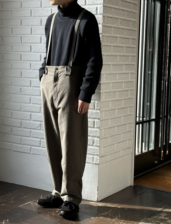 VISVIM KAFKA BRACES PANTS DMGD BLACK - メルカリ - パンツ
