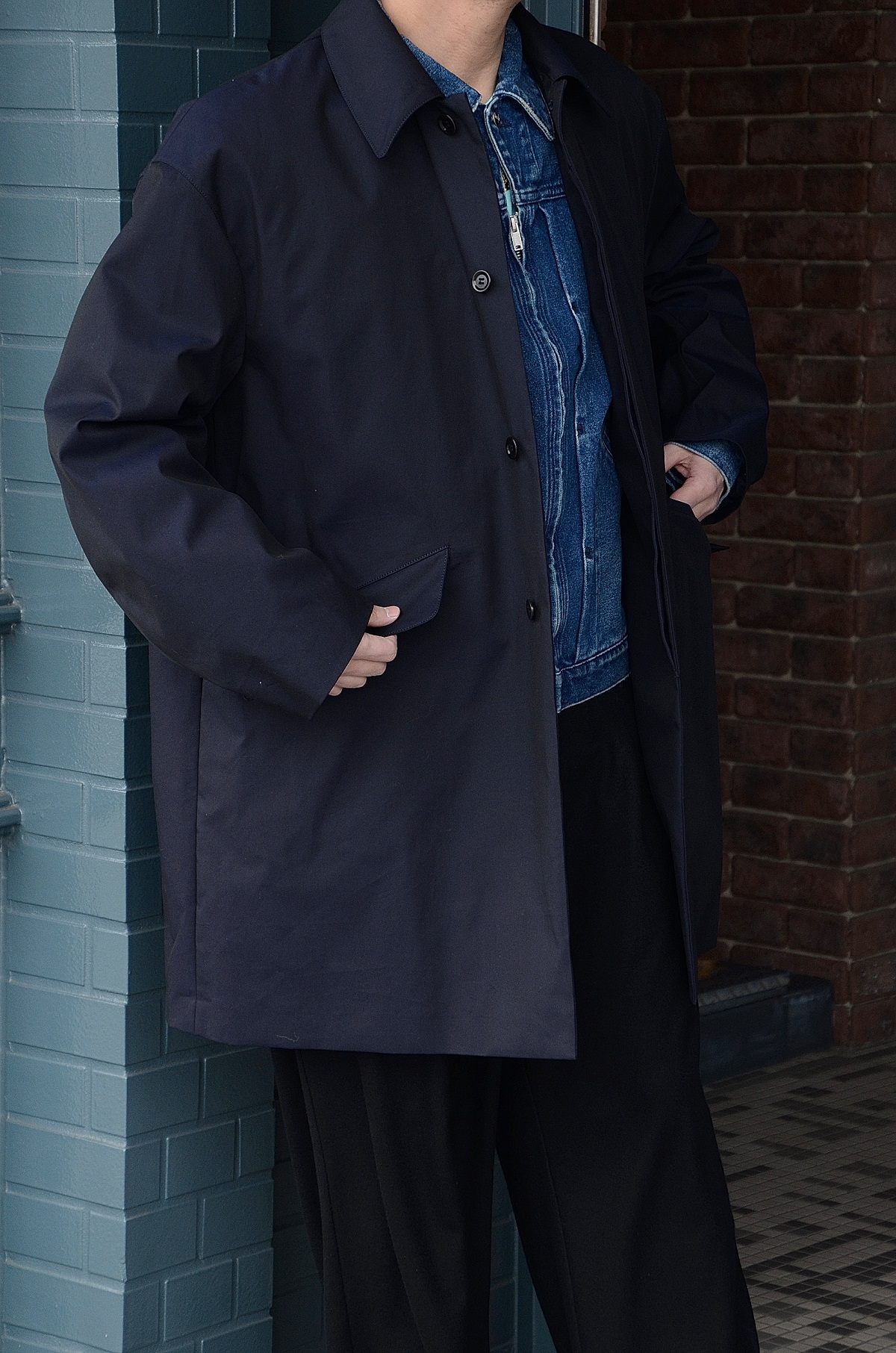 WEWILL ウィーウィル BALMACAAN COAT