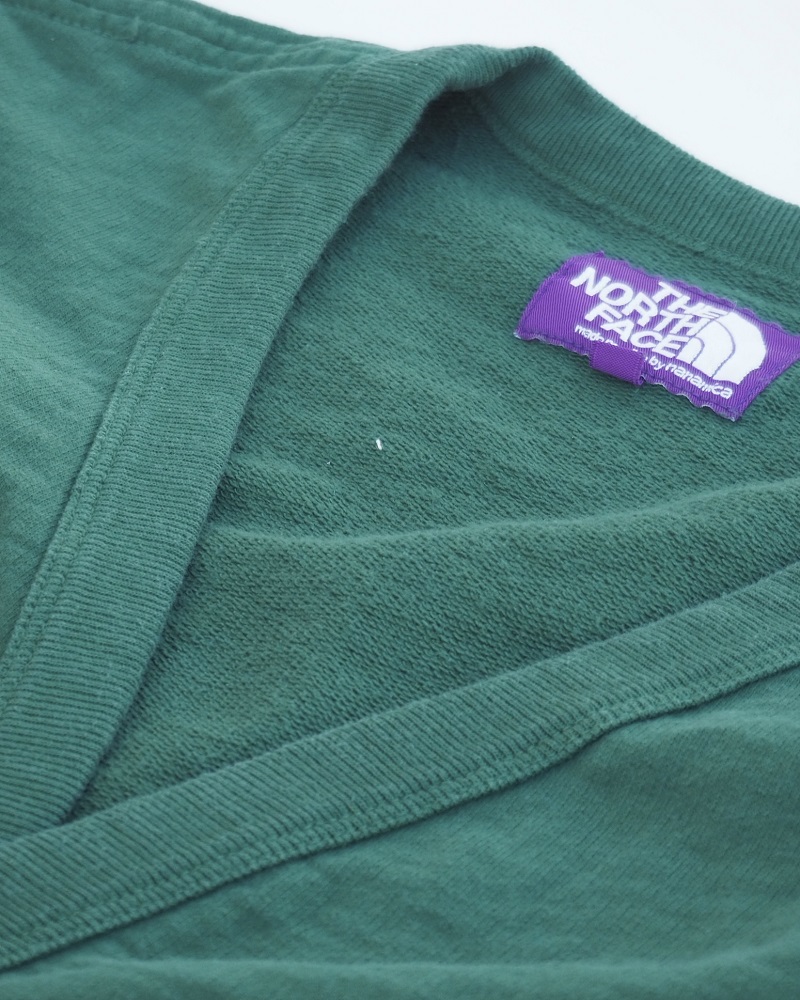 The North Face Purple Label Quilting Wool Knit Cardigan