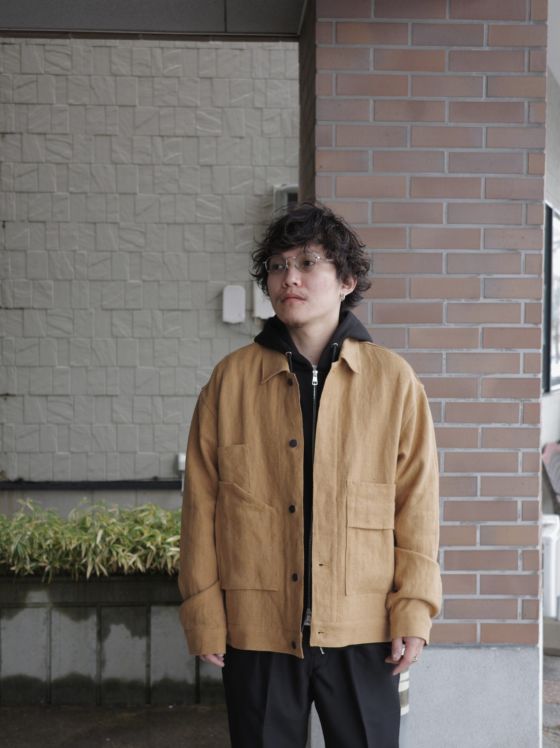 POLYPLOID / J-JACKET B (BEIGE) 08-B-10 ポリプロイド 正規取扱店 公式通販 送料無料