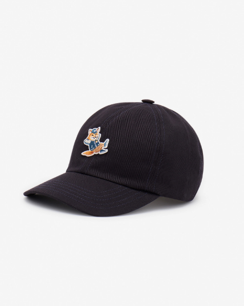 maison kitsune メゾンキツネ DRESSED FOX 6P CAP キャップ 帽子 2023年春夏