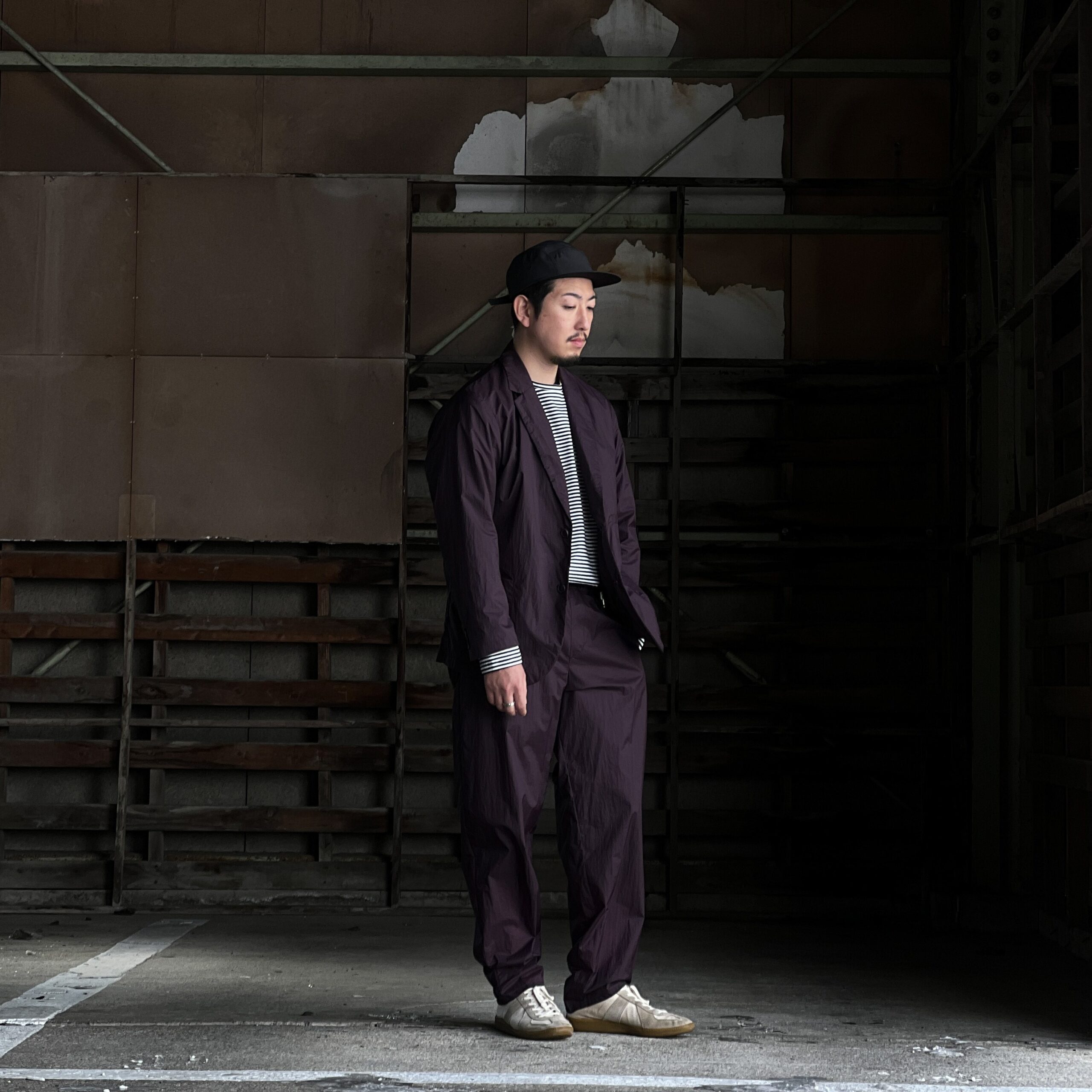POLYPLOID】 － TRAVEL SUIT JACKET B・TRAVEL SUIT PANTS B 