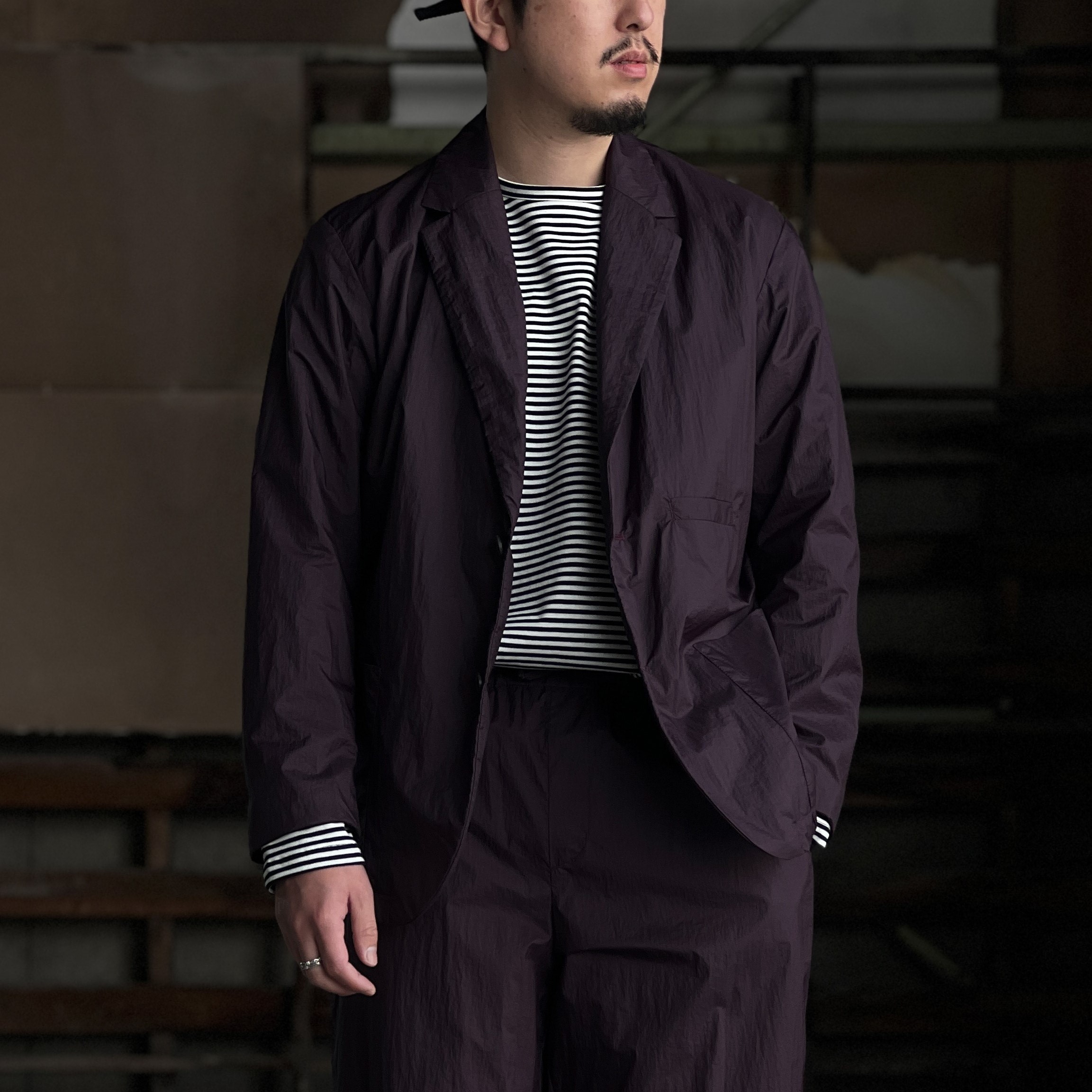 POLYPLOID】 － TRAVEL SUIT JACKET B・TRAVEL SUIT PANTS B 