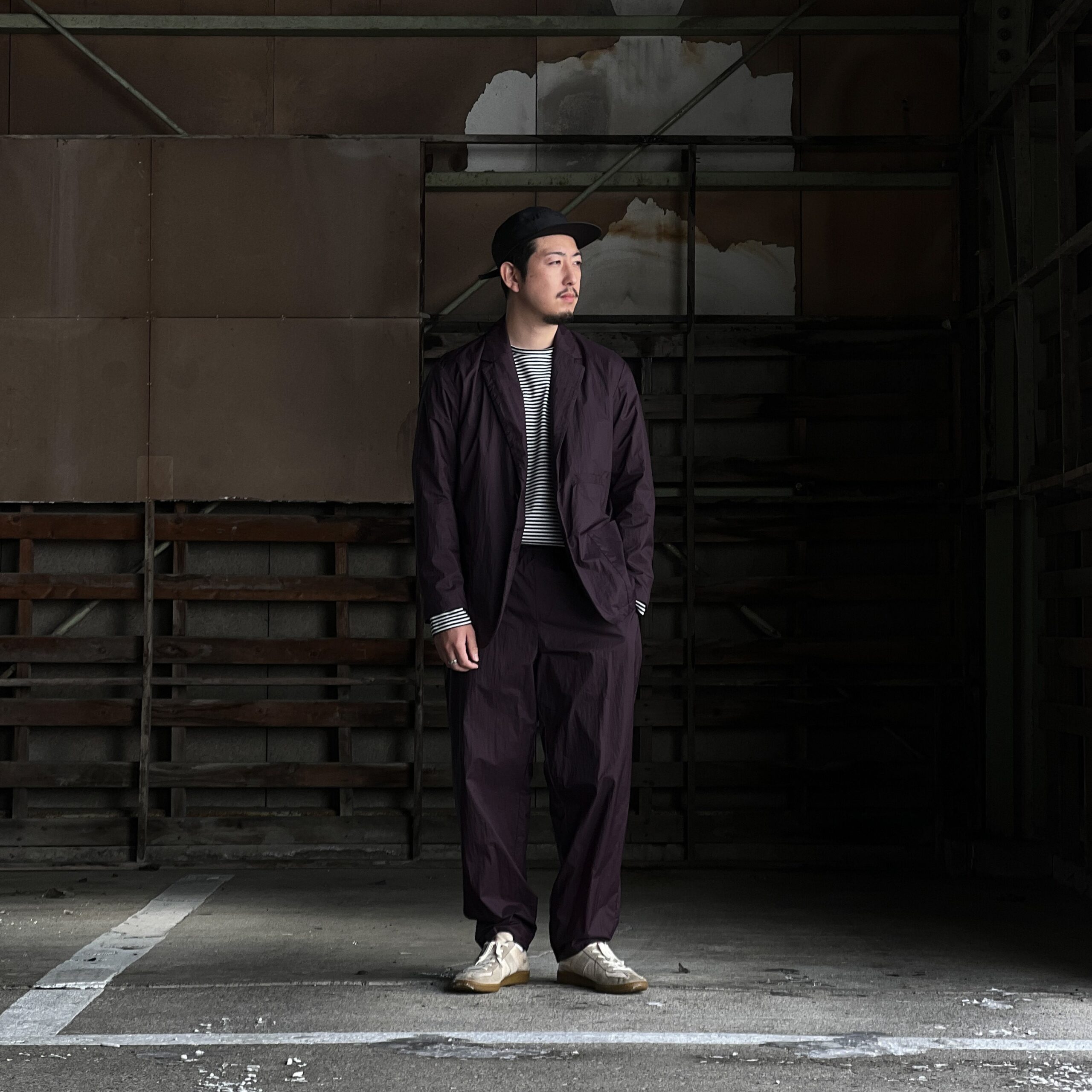 POLYPLOID】 － TRAVEL SUIT JACKET B・TRAVEL SUIT PANTS B 