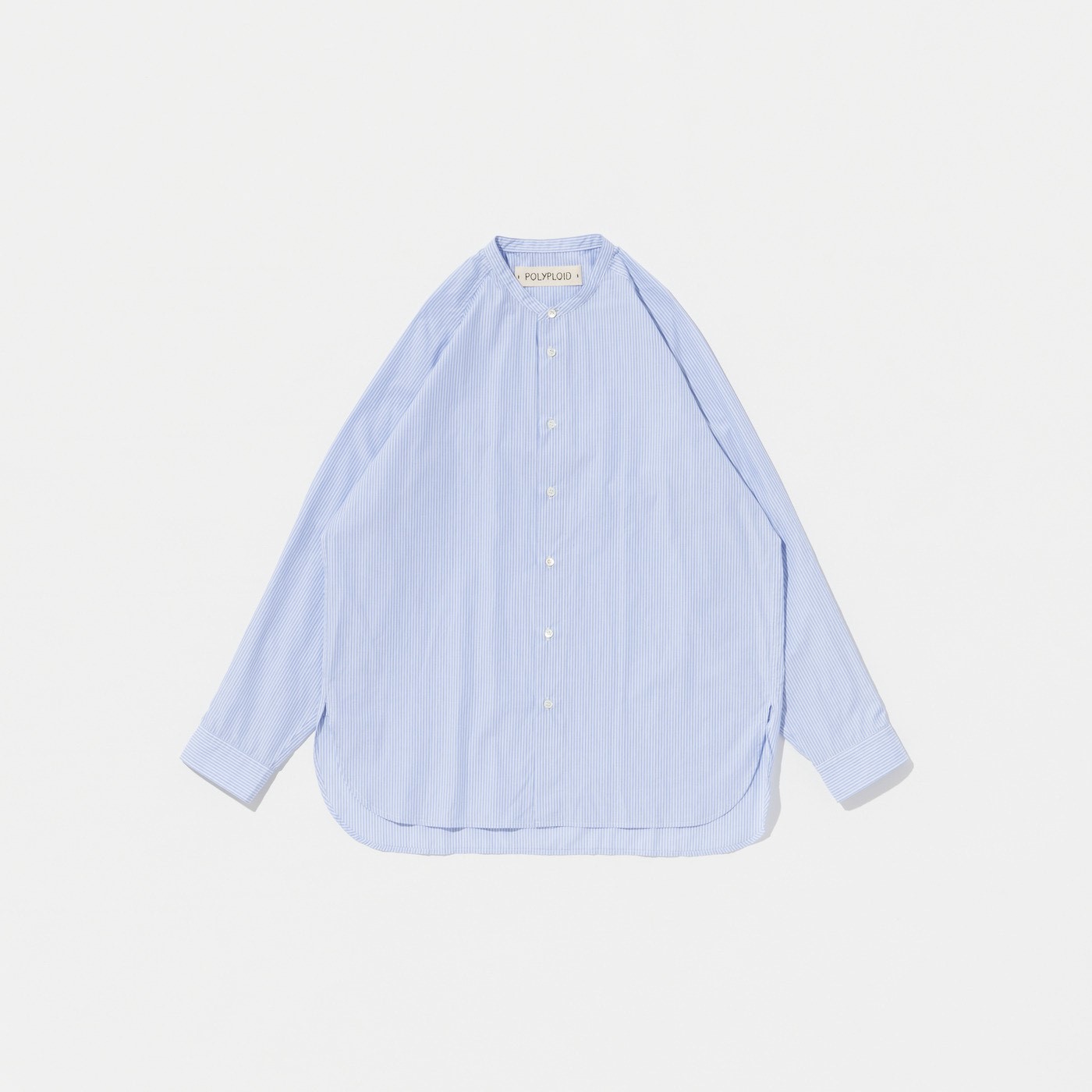 POLYPLOID】- RAGLAN STAND COLLAR SHIRT – | CIENTO BLOG
