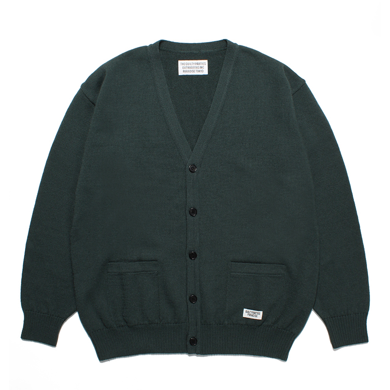 WACKO MARIA CLASSIC CARDIGAN ワコマリア クラシックカーディガン 2023年春夏新作 正規取扱店 公式通販 送料無料