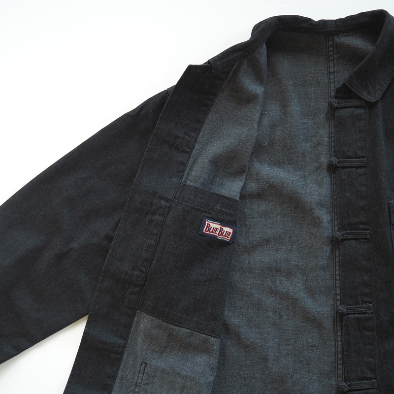 Zara Man 1975 Goods Blue Denim Jean Jacket w/Distressing