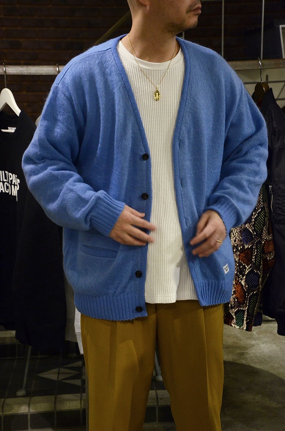 WACKO MARIA ワコマリア MOHAIR CARDIGAN