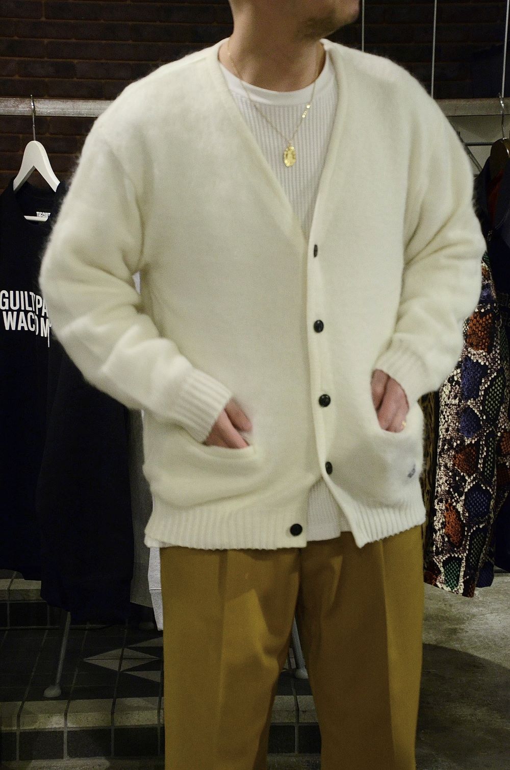 WACKO MARIA】本日発売 “MOHAIR CARDIGAN” ”TUPAC / CREW NECK