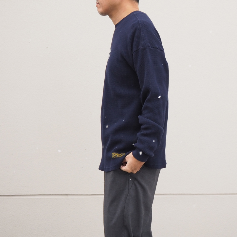 BLUE BLUEから、チャイナジャケットとサーマルのロンTが到着です