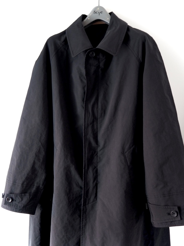 SCYE】名品 “P/N Powdery Taffeta Balmacaan Coat” | CIENTO BLOG