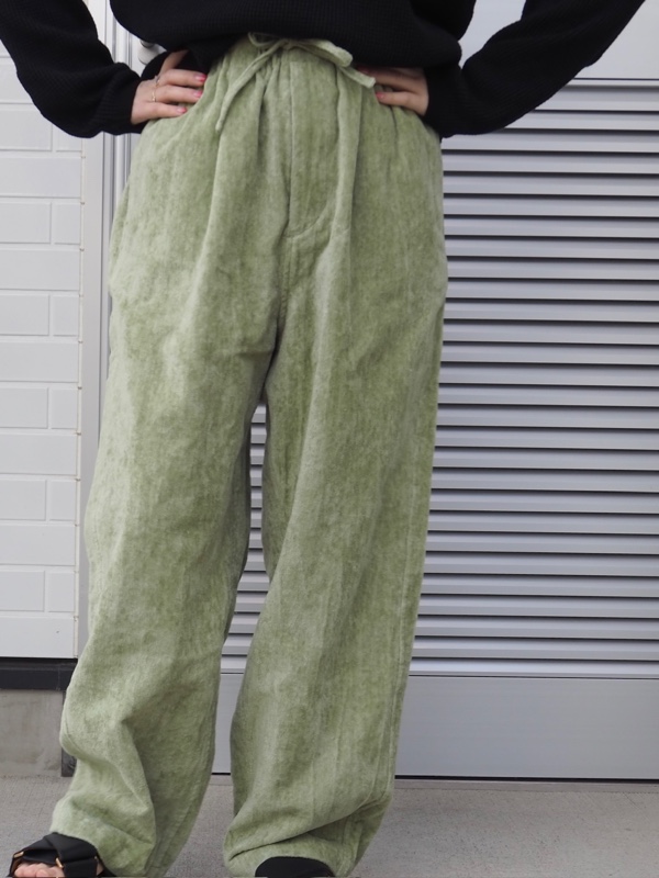 【YOKE】EASY WIDE PANTS