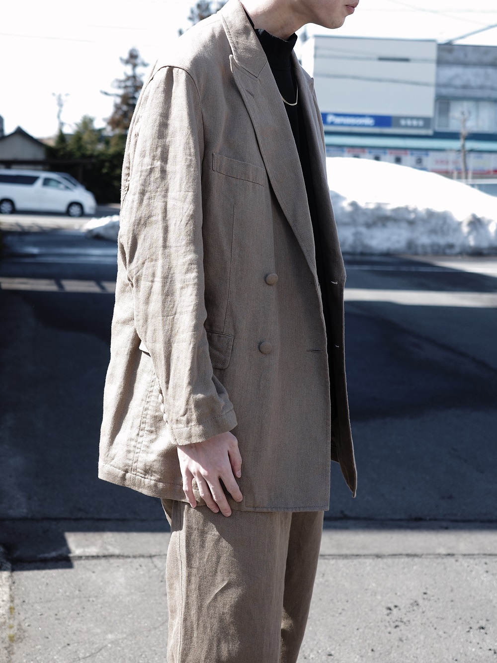 WEWILL ウィーウィル W BREASTED 4B TAILORED JACKET ジャケット f