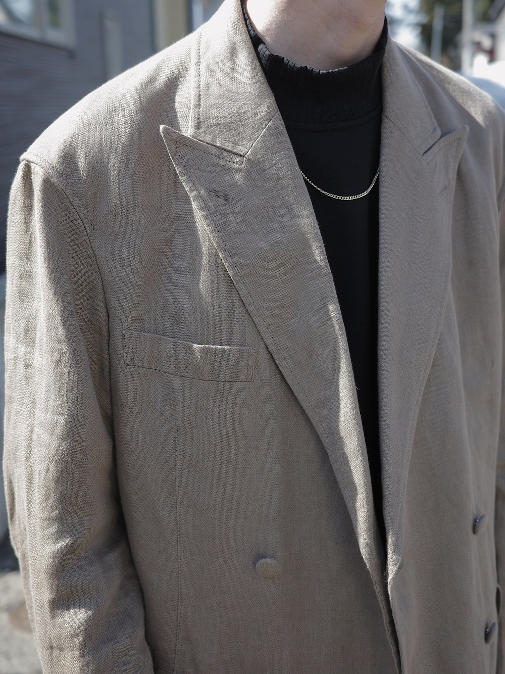 WEWILL ウィーウィル W BREASTED 4B TAILORED JACKET ジャケット g