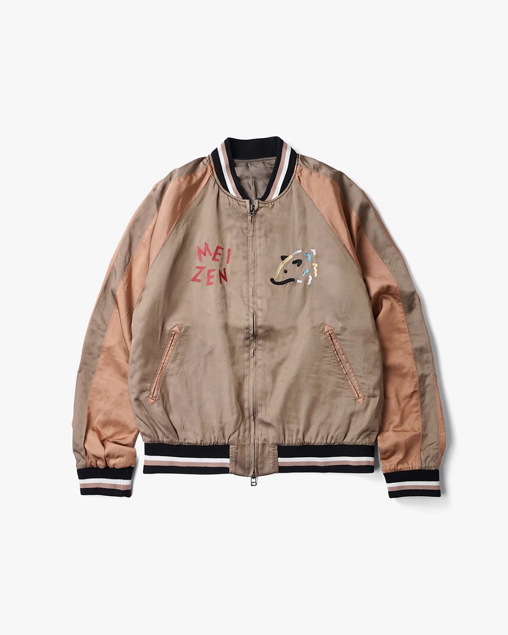 Name.】“ MEIZEN ISLAND SOUVENIR JACKET with kurry” 目玉の