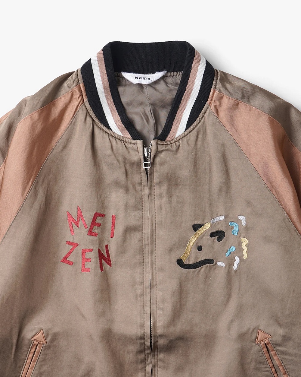 Name.】“ MEIZEN ISLAND SOUVENIR JACKET with kurry” 目玉の