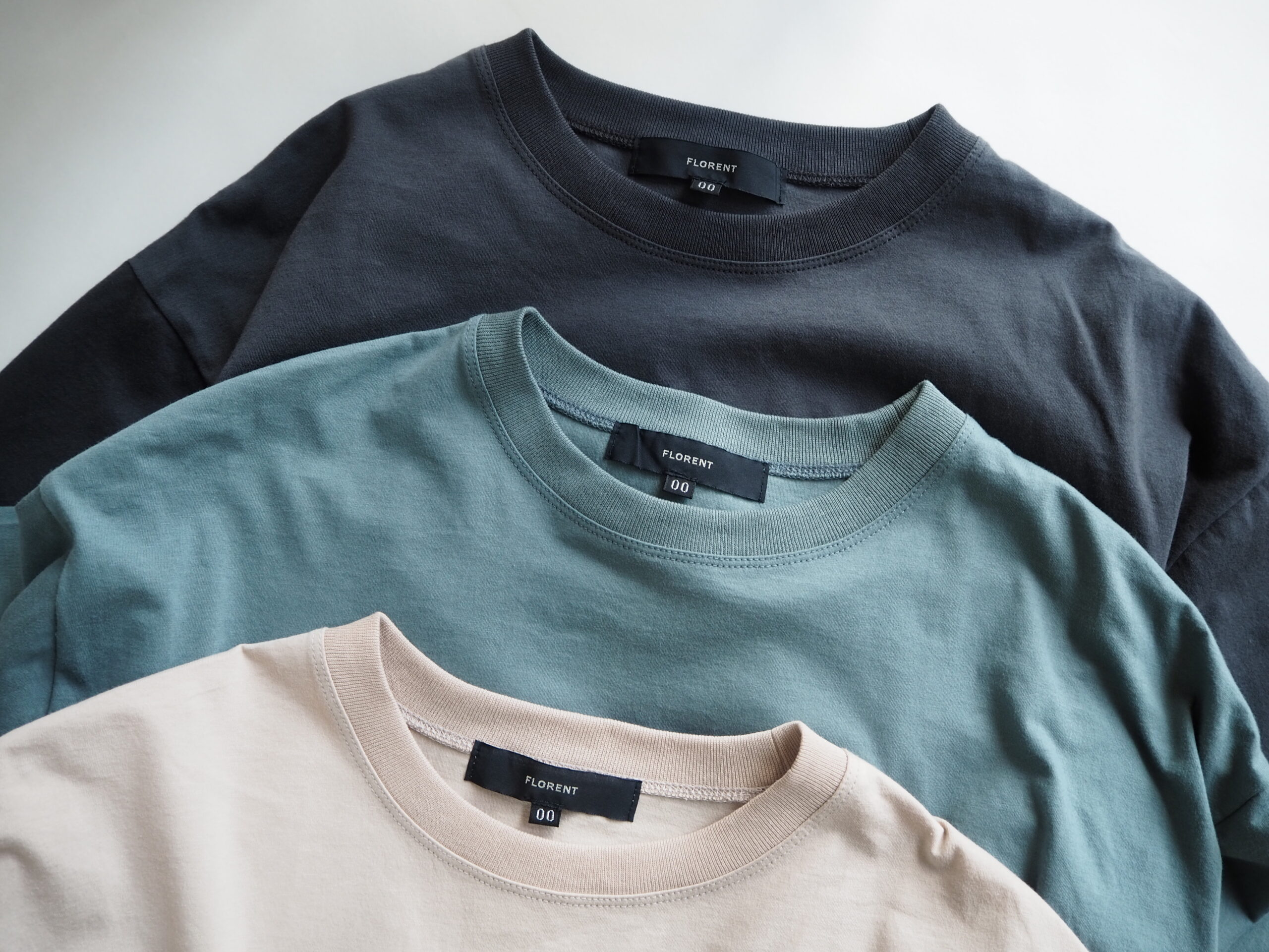 FLORENT / 2302F06016 / STRIPE CREW NECK TOPS |