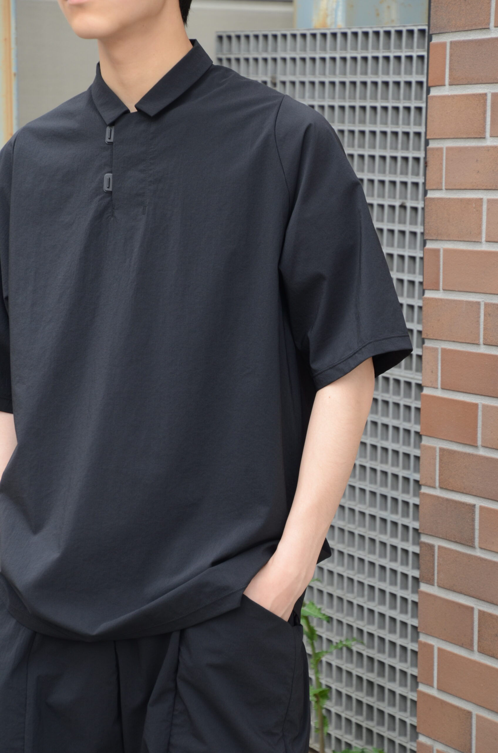 TEATORA】“CAPSULESNAP POLO SHIRT – DR” | CIENTO BLOG