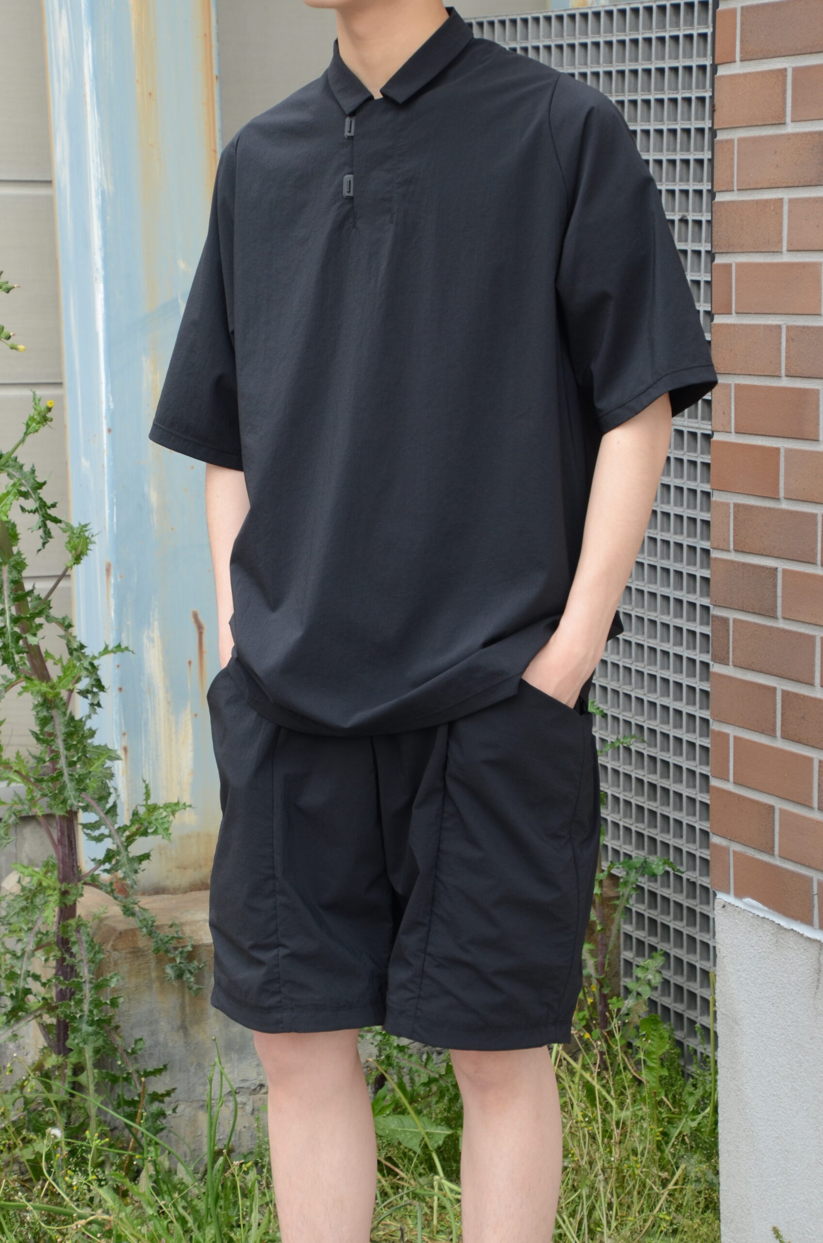 TEATORA】“CAPSULESNAP POLO SHIRT – DR” | CIENTO BLOG