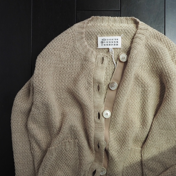 Maison Margiela】ヘンプ バスケット ウィーブ ニット