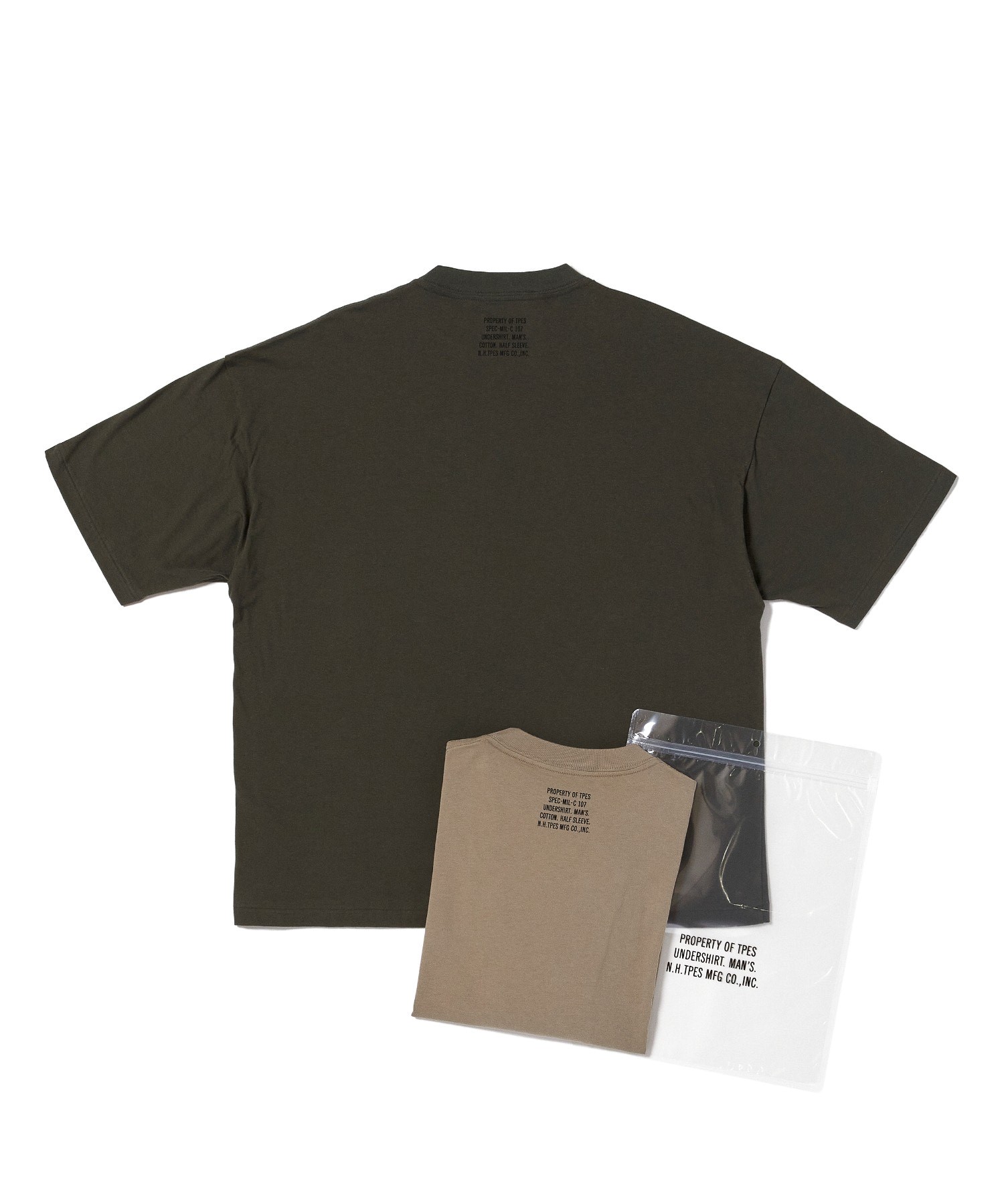 N.HOOLYWOOD TEST PRODUCT EXCHANGE SERVICE】-2PACK T-SHIRT 