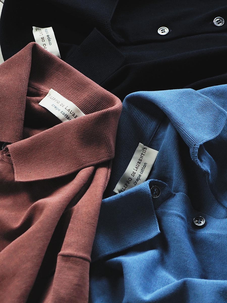 FILIPPO DE LAURENTIIS】大人の上質を表現するのはニット素材です