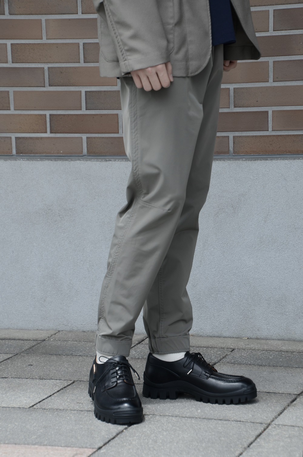 nonnative ノンネイティブ COACH EASY RIB PANTS POLY TWILL STRETCH DICROS🄬 SOLO