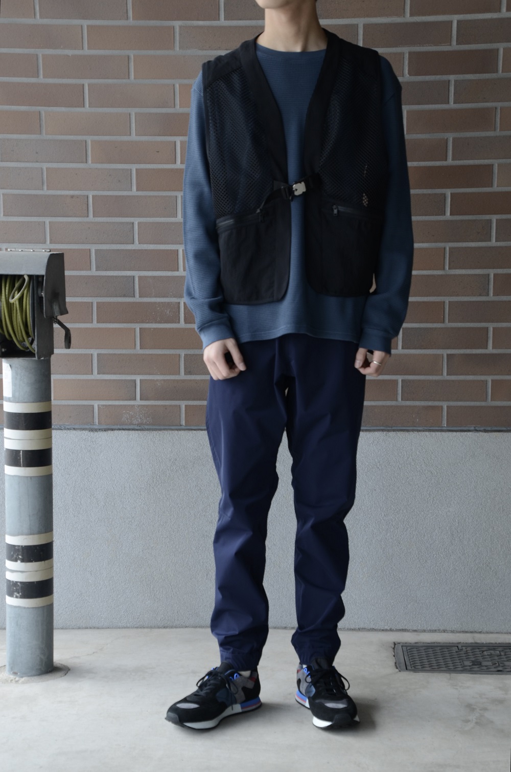 nonnative ノンネイティブ COACH EASY RIB PANTS POLY TWILL STRETCH DICROS🄬 SOLO