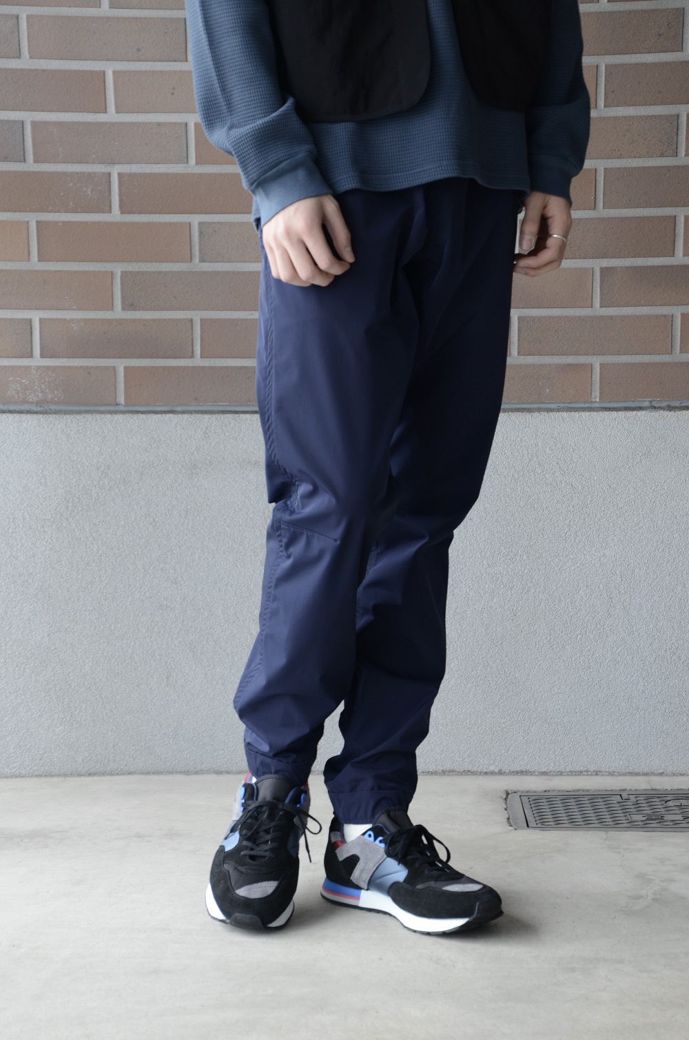 nonnative ノンネイティブ COACH EASY RIB PANTS POLY TWILL STRETCH DICROS🄬 SOLO