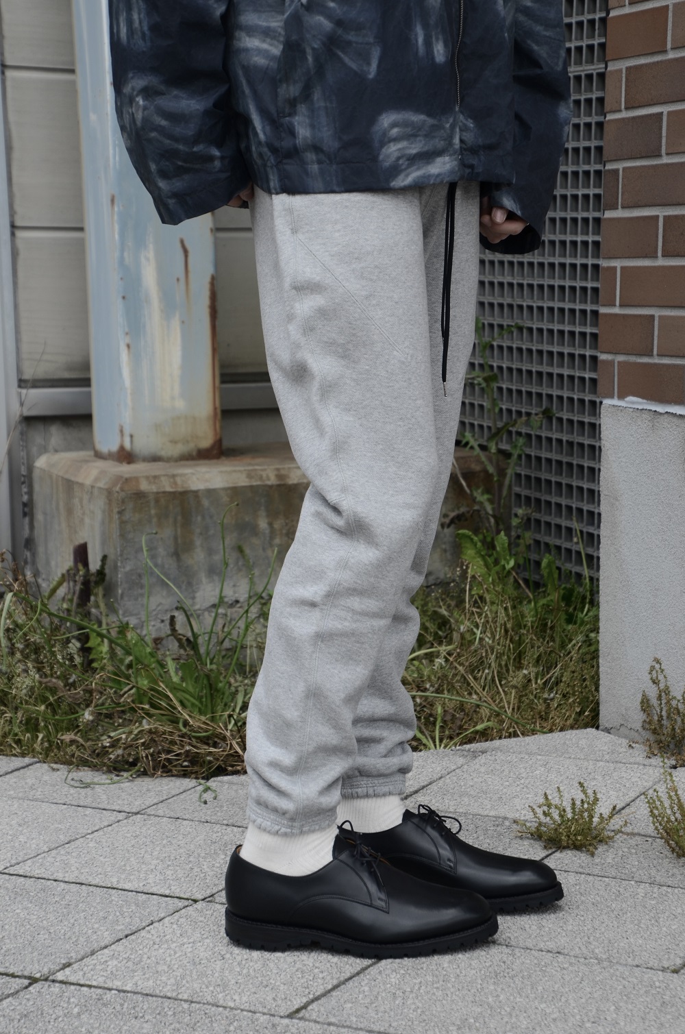 nonnative ノンネイティブ “DWELLER EASY RIB PANTS COTTON SWEAT OVERDYED VW”