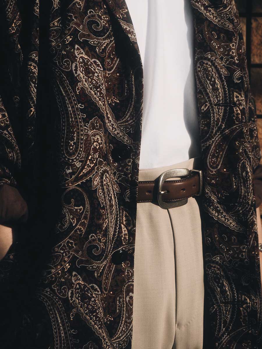 WEWILL】 PAISLEY LONG BALMACAAN COAT | CIENTO BLOG