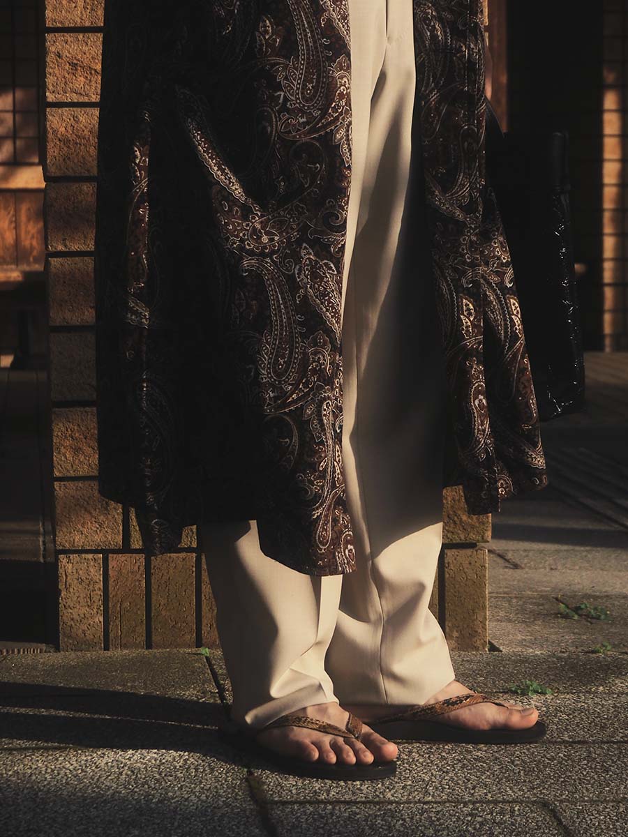WEWILL】 PAISLEY LONG BALMACAAN COAT | CIENTO BLOG