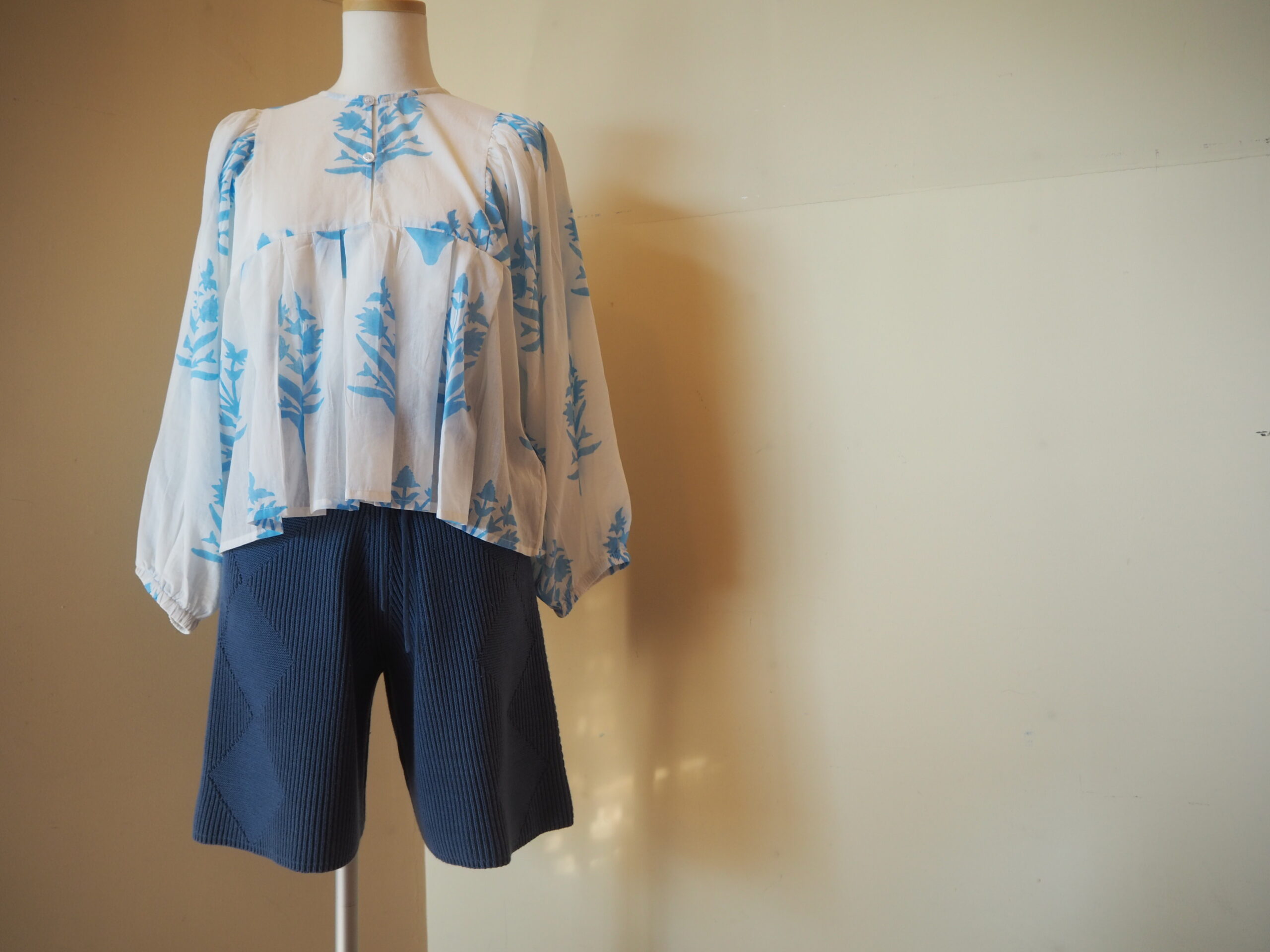 SZ Blockprints】EVA TOP PALLADIO STAMP | CIENTO BLOG