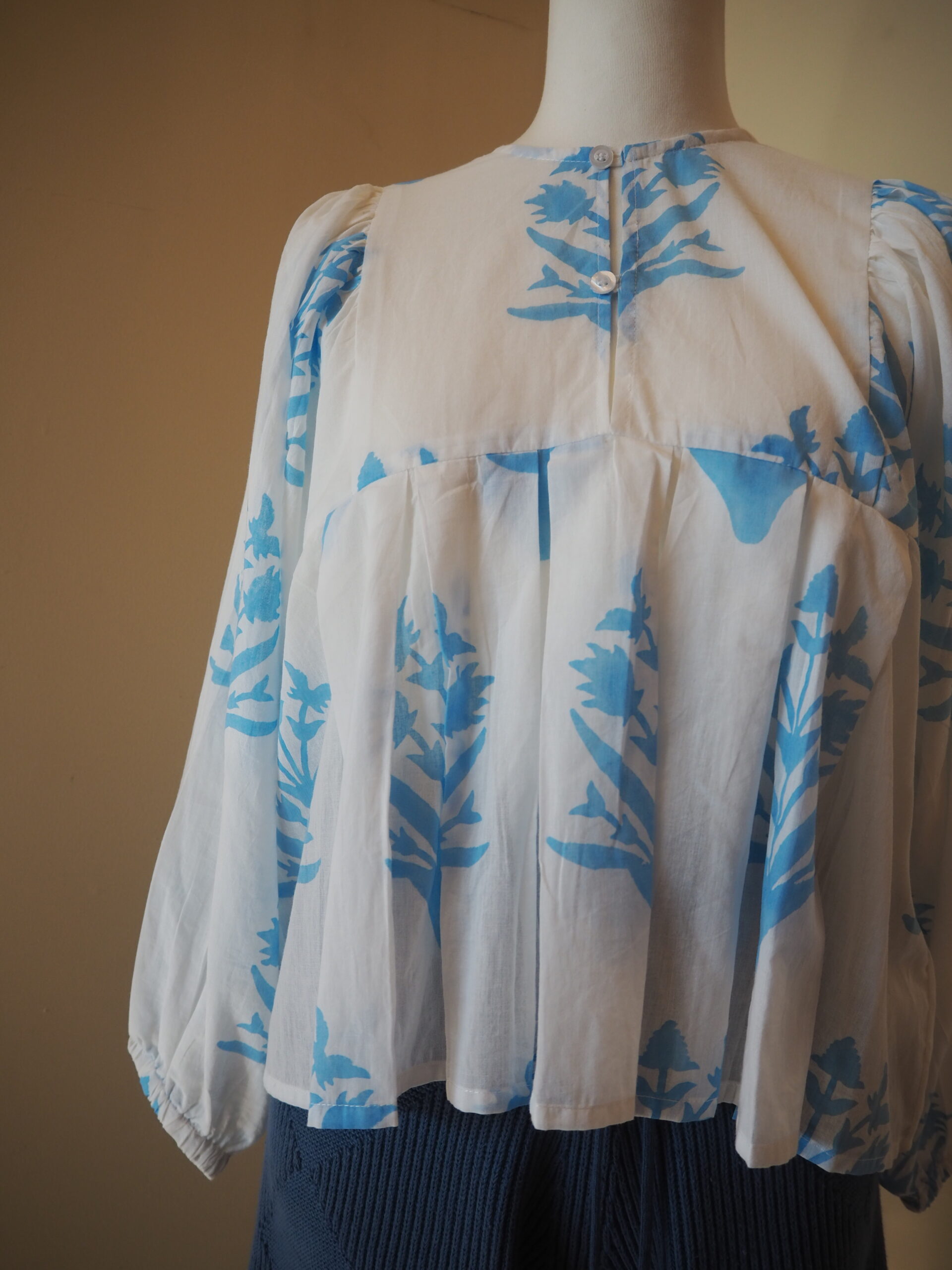 SZ Blockprints】EVA TOP PALLADIO STAMP | CIENTO BLOG