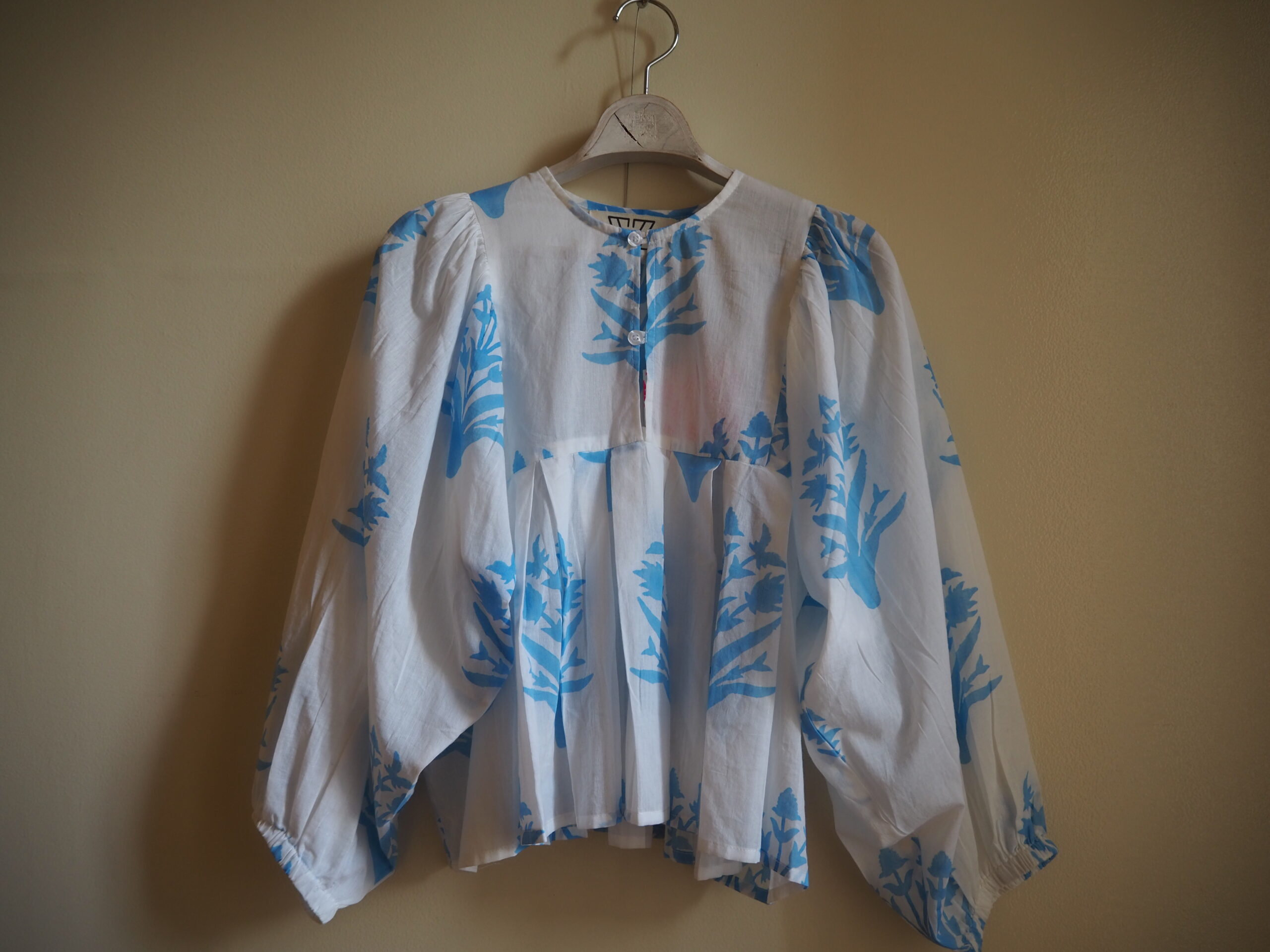 【SZ Blockprints】EVA TOP PALLADIO STAMP | CIENTO BLOG