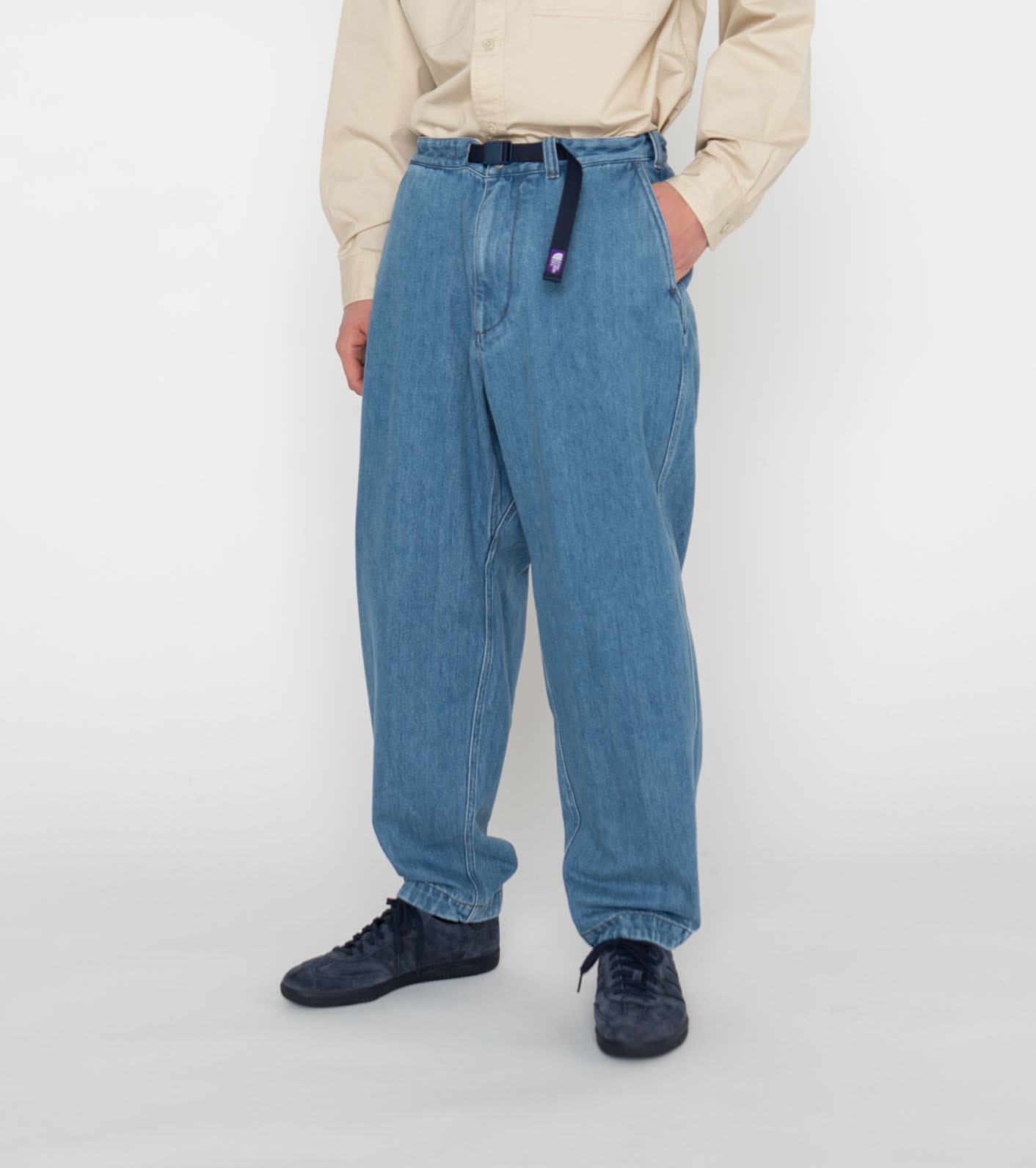 THE NORTH FACE PURPLE LABEL】-Denim Wide Tapered Field Pants 