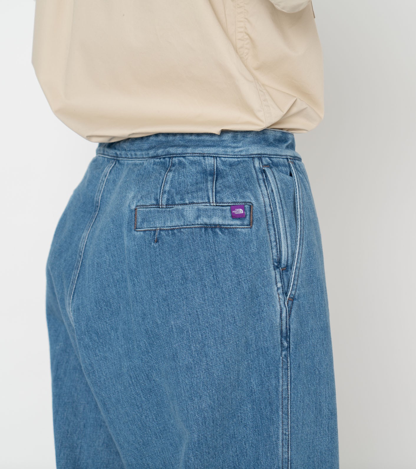 THE NORTH FACE PURPLE LABEL】-Denim Wide Tapered Field Pants 