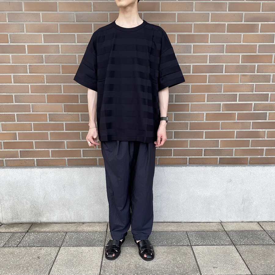 美品18AW WEWILLウィーウィル オーバーサイズ ダッフル コート ビッグ シルエット3黒ステンカラー トグル ブラック104I▲ WEWILLウィーウィルのTシャツはオーバーサイズが人気です | CIENTO BLOG