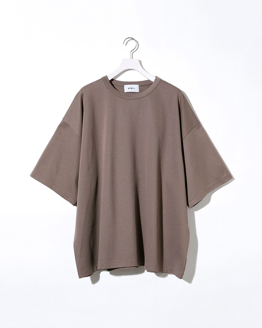 WEWILL ウィーウィル GIGAS T-SHIRT Khaki ギガTシャツ c