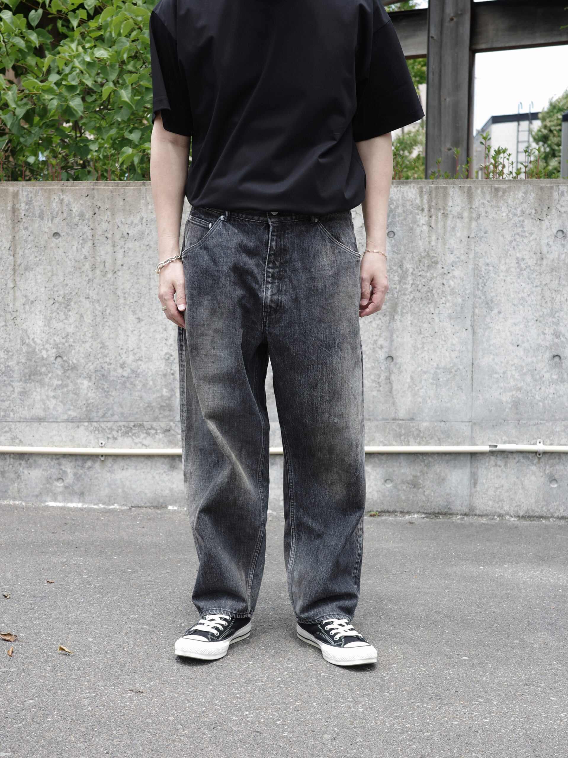 ANCELLM別注デニムが本日発売! SELVEDGE TAPERED 5P DENIM PANTS