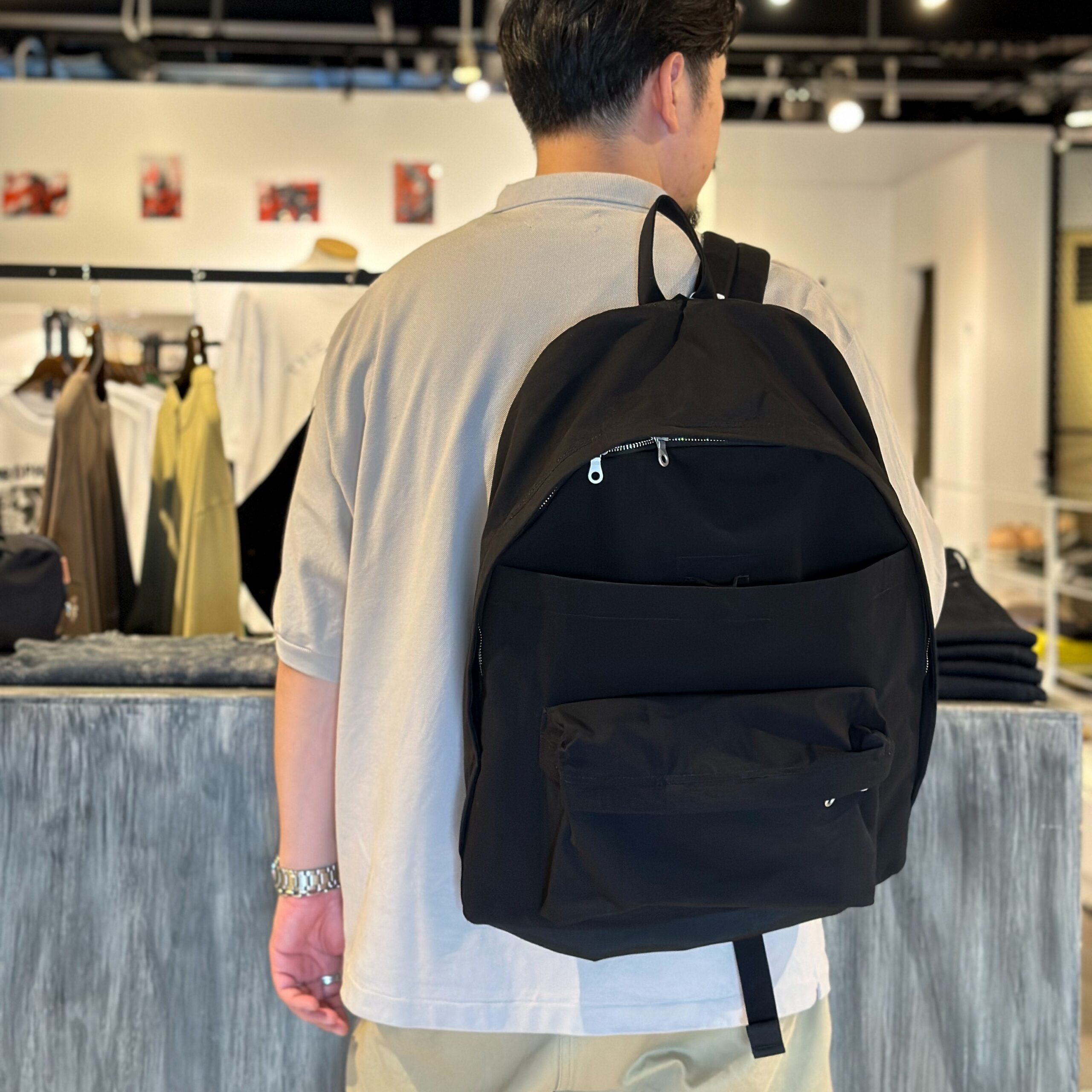 nanamica】-DAY PACK・ALPHA DRY CREW NECK SWEAT- | CIENTO BLOG