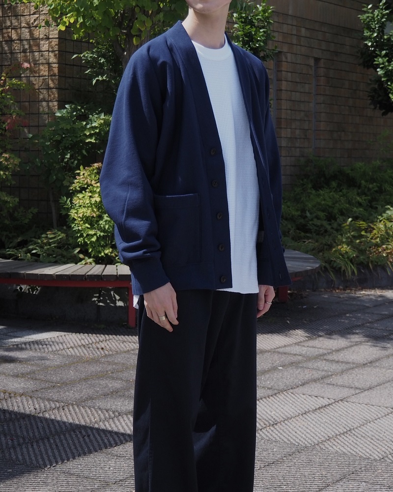 nanamica】- KODENSHI Sweat Cardigan / SUHF361- ナナミカ23FW続々  