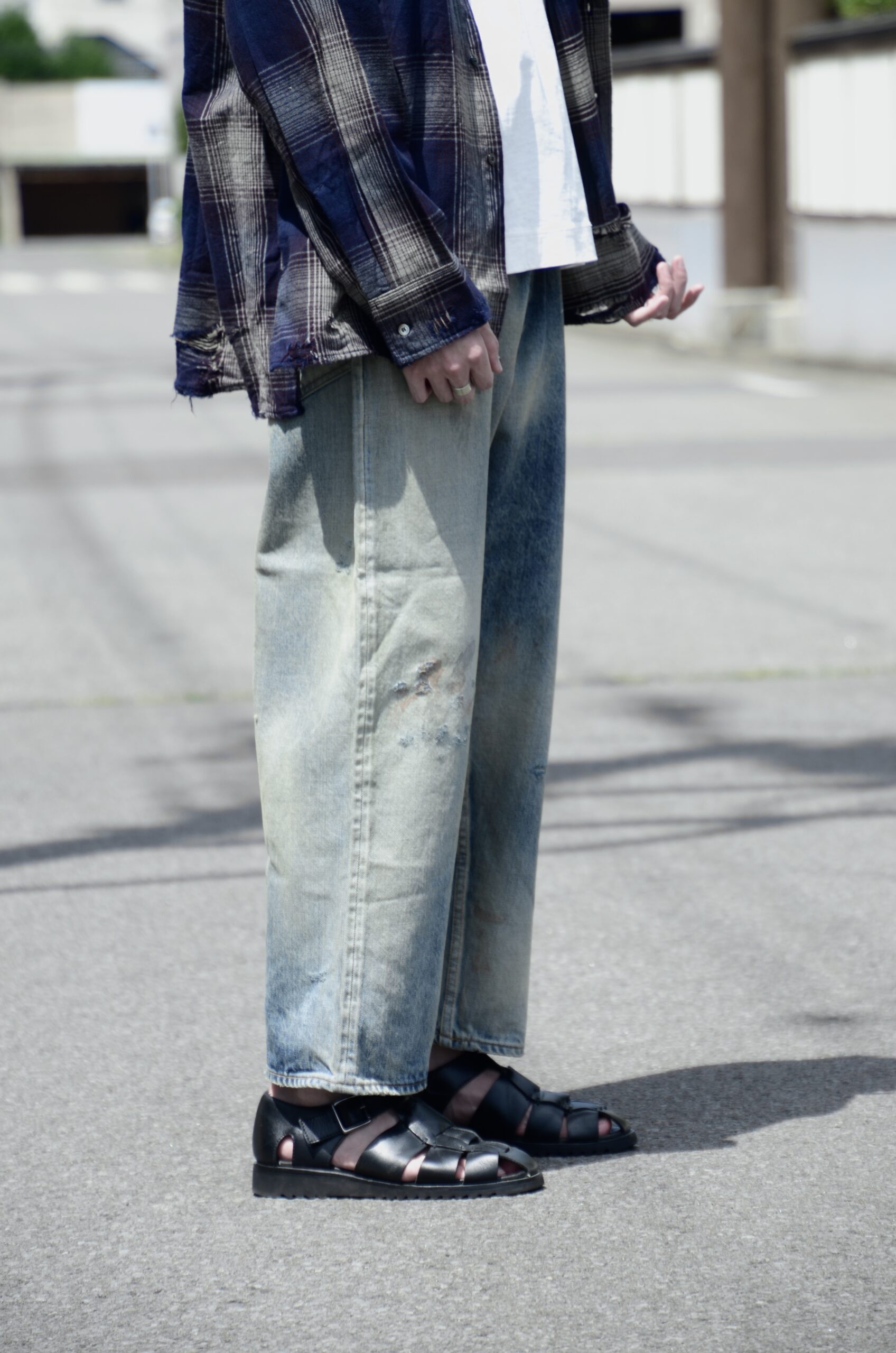 ANCELLM】別注デニムが本日発売！ SELVEDGE TAPERED 5P DENIM PANTS 