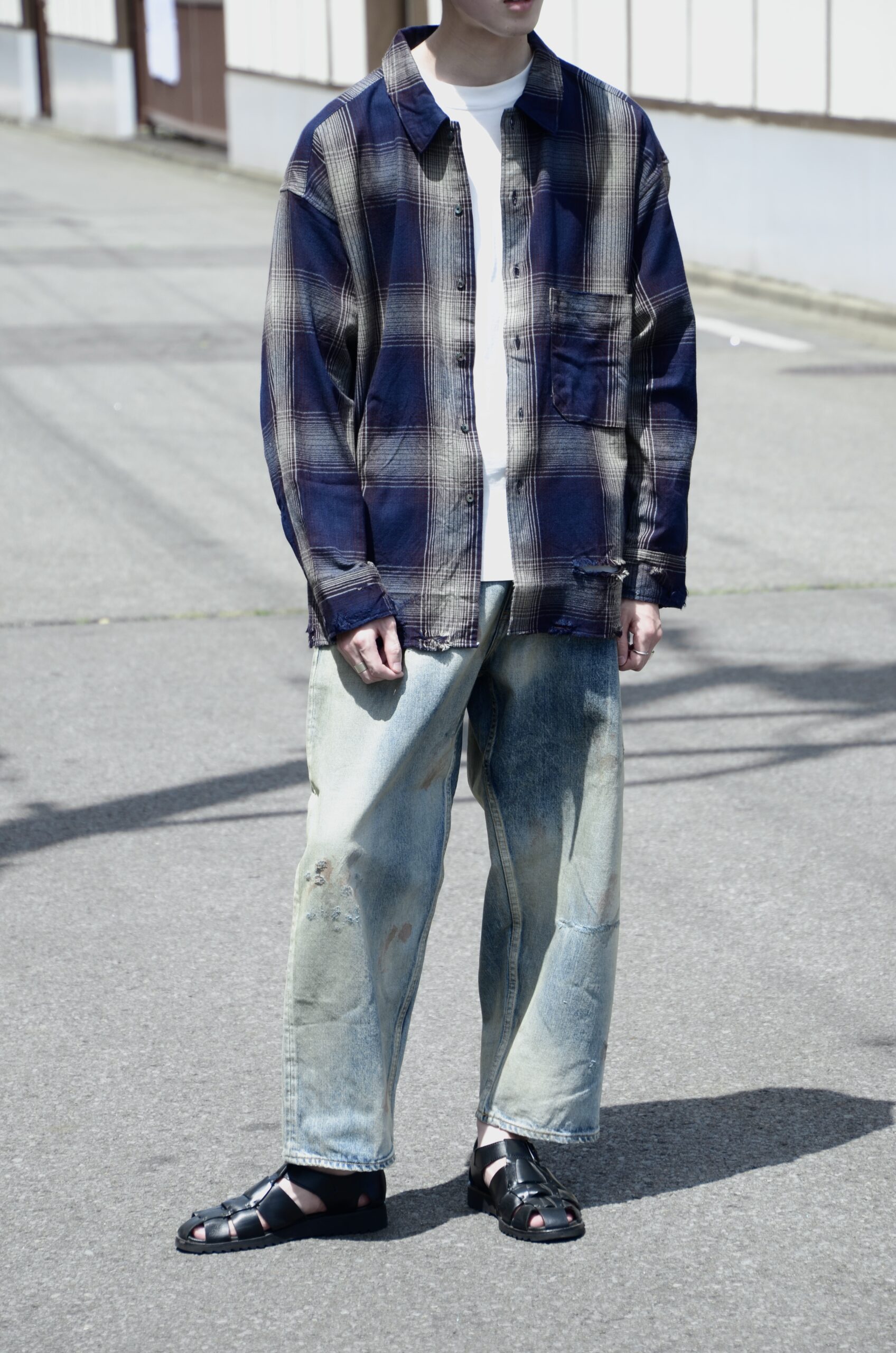 ANCELLM】別注デニムが本日発売！ SELVEDGE TAPERED 5P DENIM PANTS 